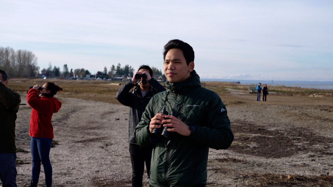 Community birding at Blackie Spit